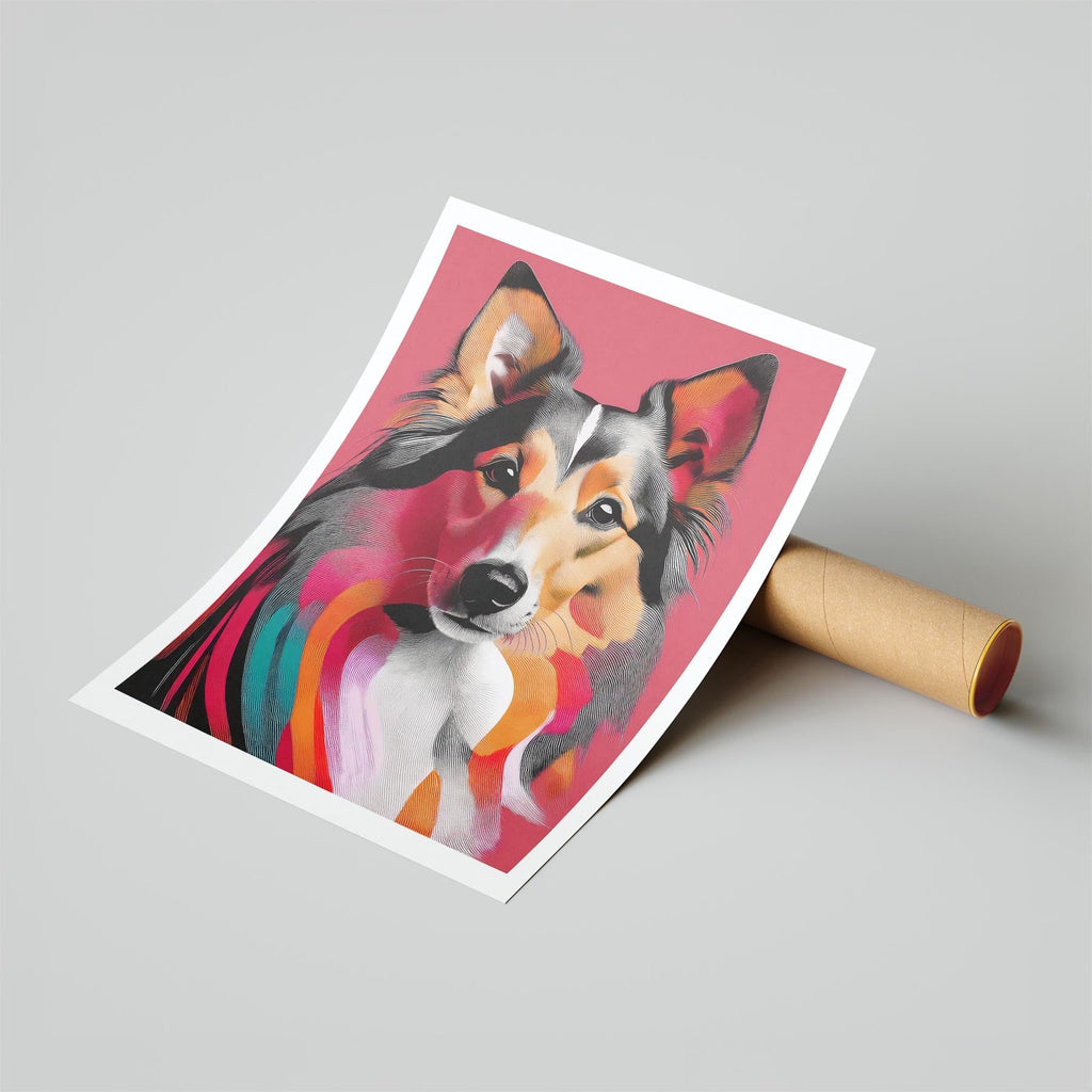 Shetland Sheepdog Modern Pop Dog Series image 6