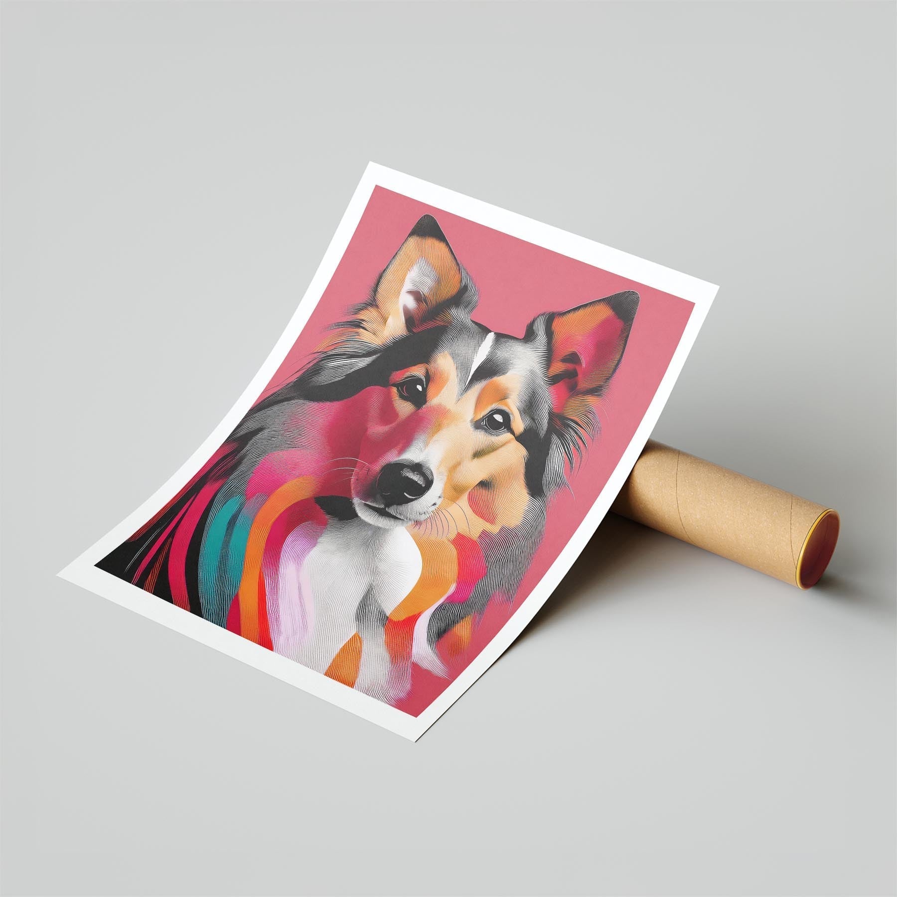 Shetland Sheepdog Modern Pop Dog Series image 6