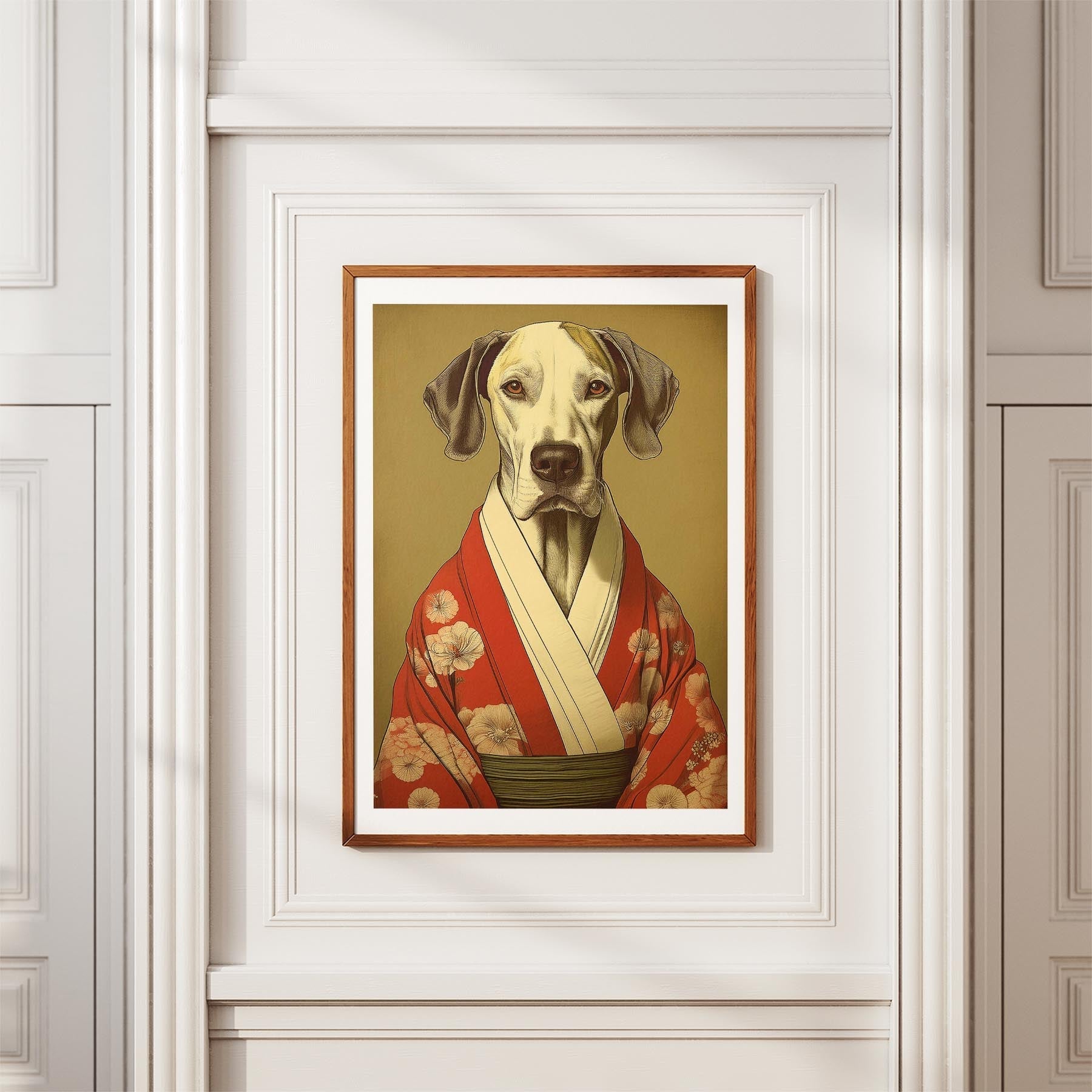 Great Dane Japanse Kimono Dog Series image 3