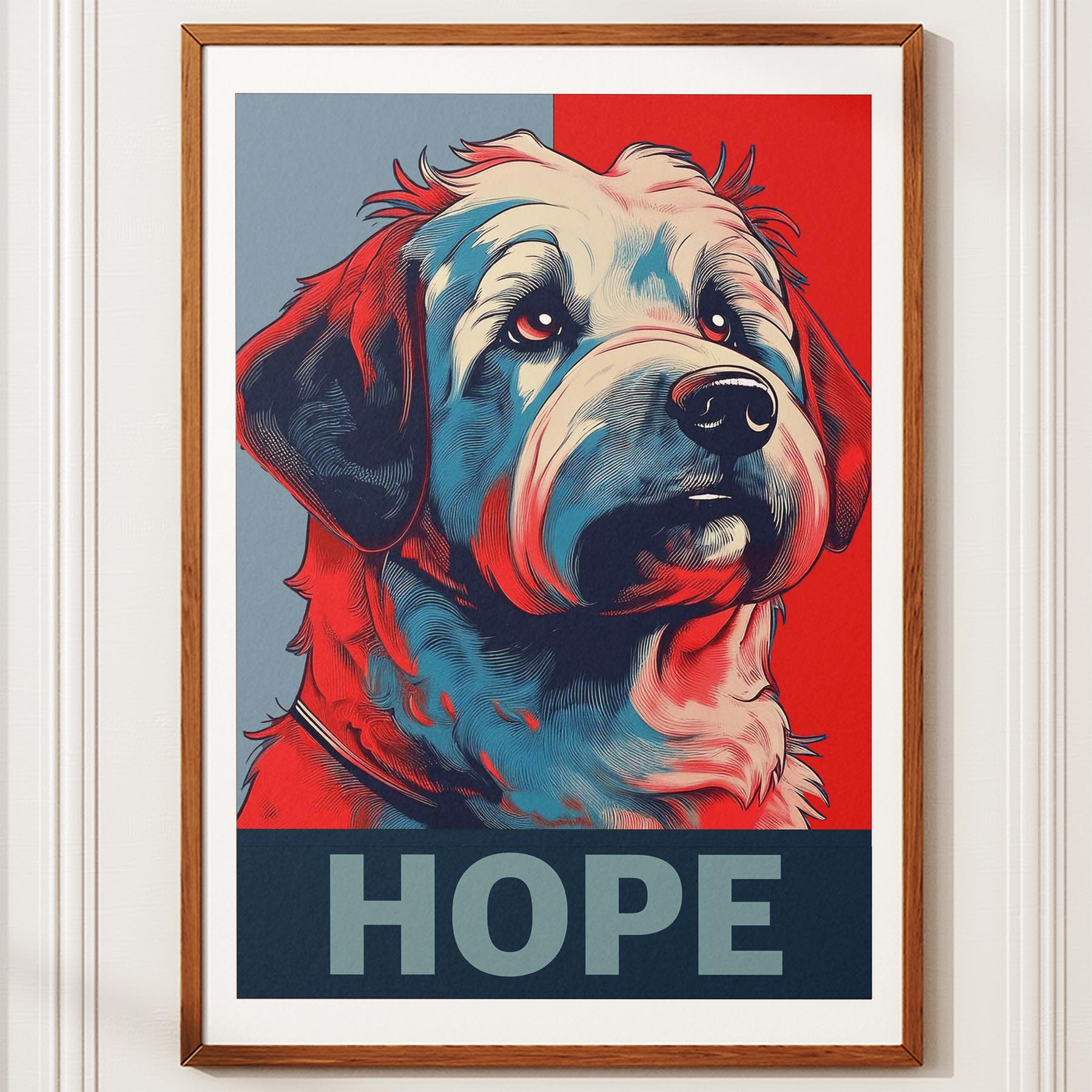 Coton de Tulear HOPE Series Inspired by the Obama Poster image 10