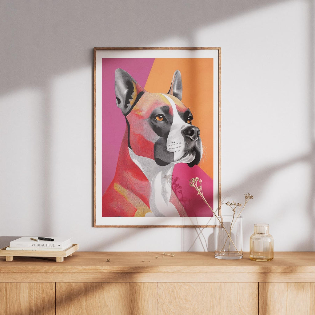 Boxer Modern Pop Dog Series image 8