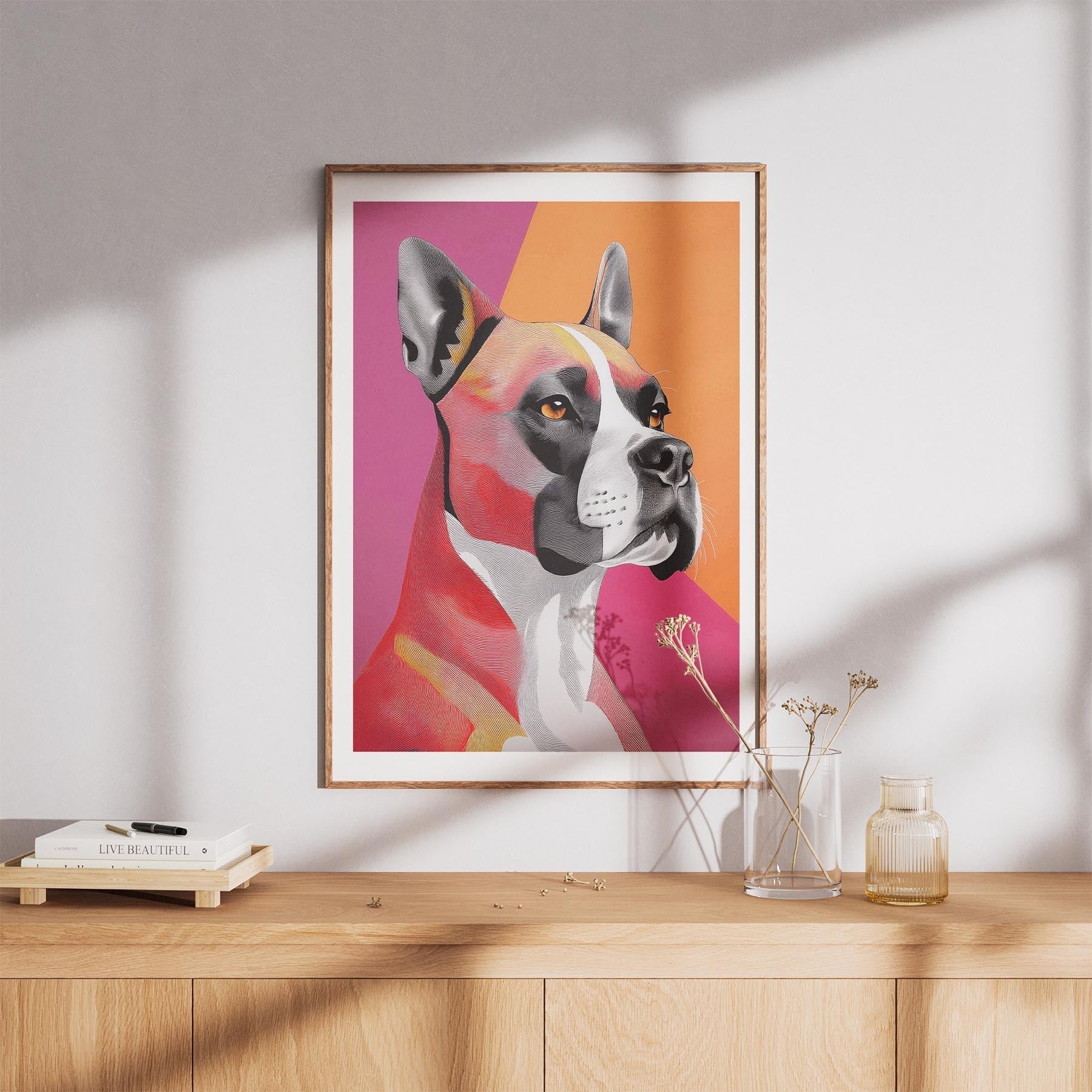 Boxer Modern Pop Dog Series image 8