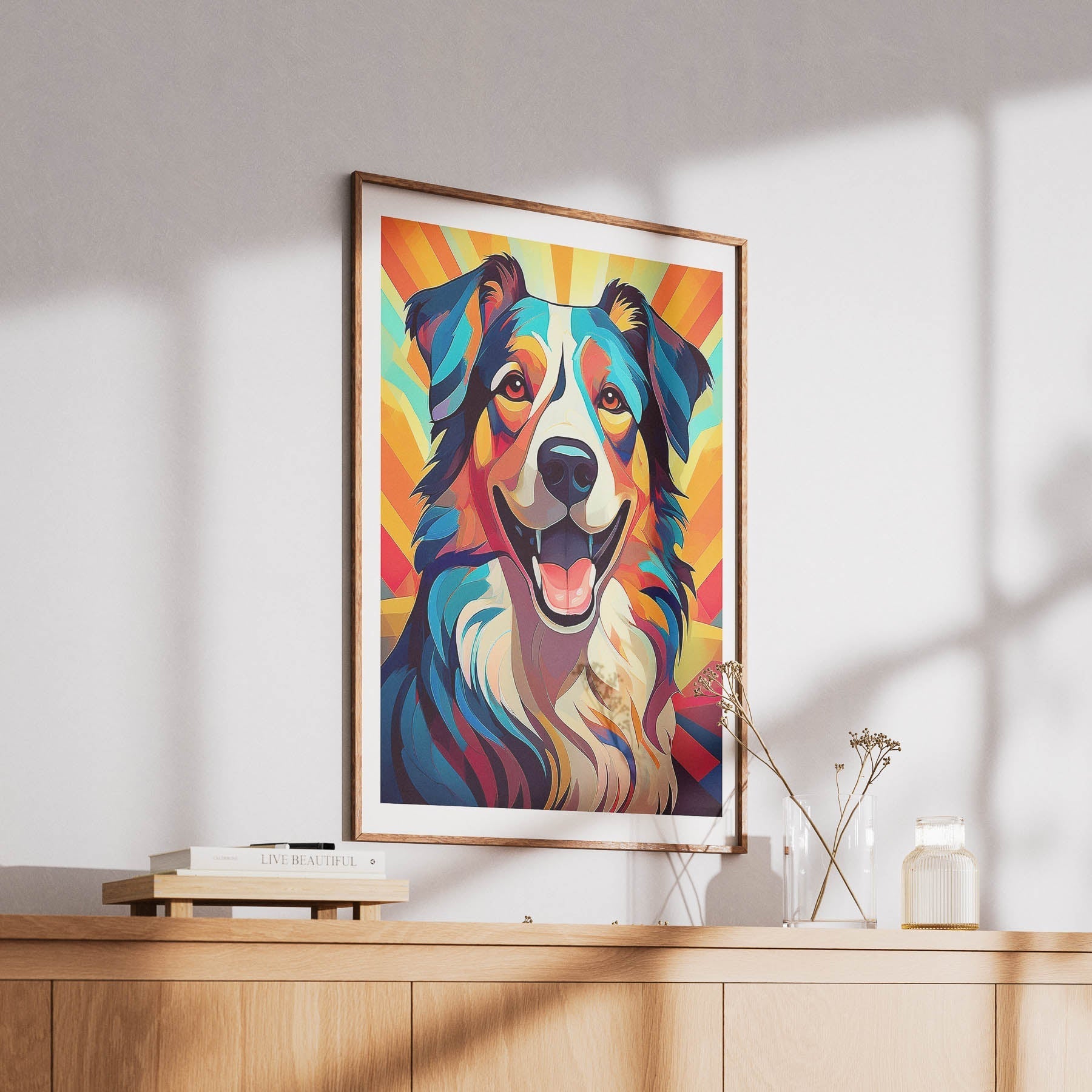 Border Collie Colour Graphics 6 image 6