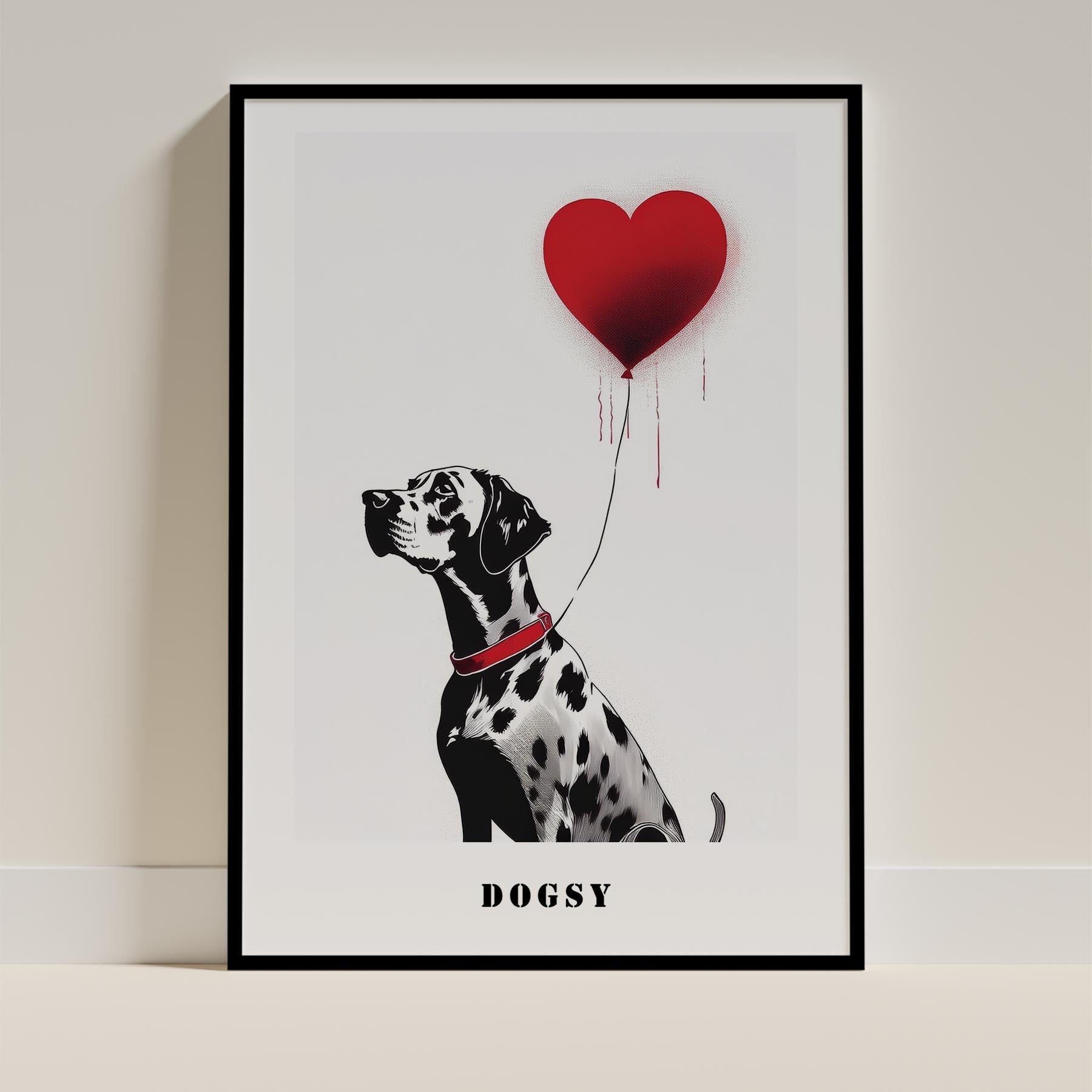 Dalmatian Dog Art Print Unframed Vol 1 | 11 Unique Designs | Wall Art Gift for Dog Lovers - Image 10 | Dogsy & Co