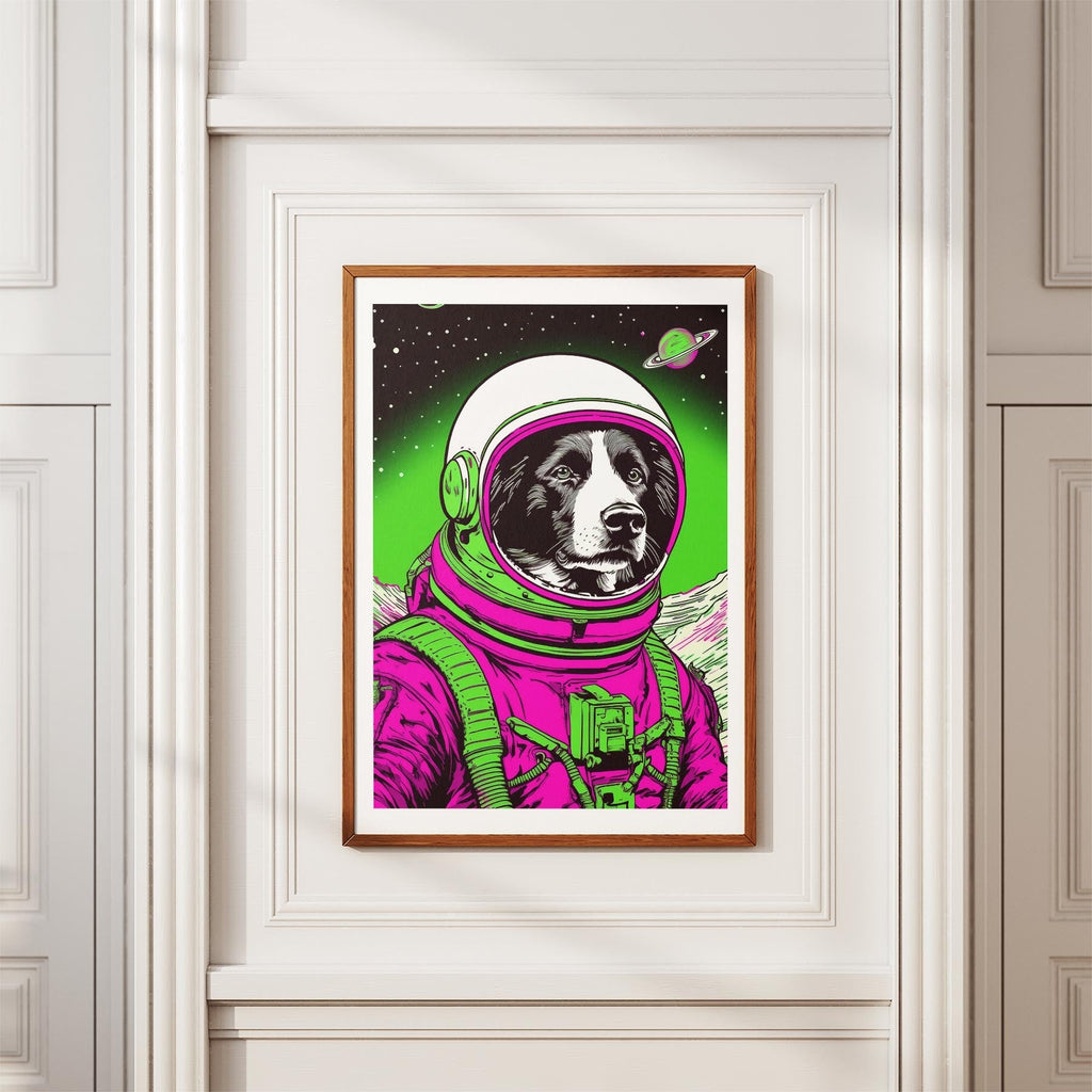 Border Collie Space Dogs Series image 3