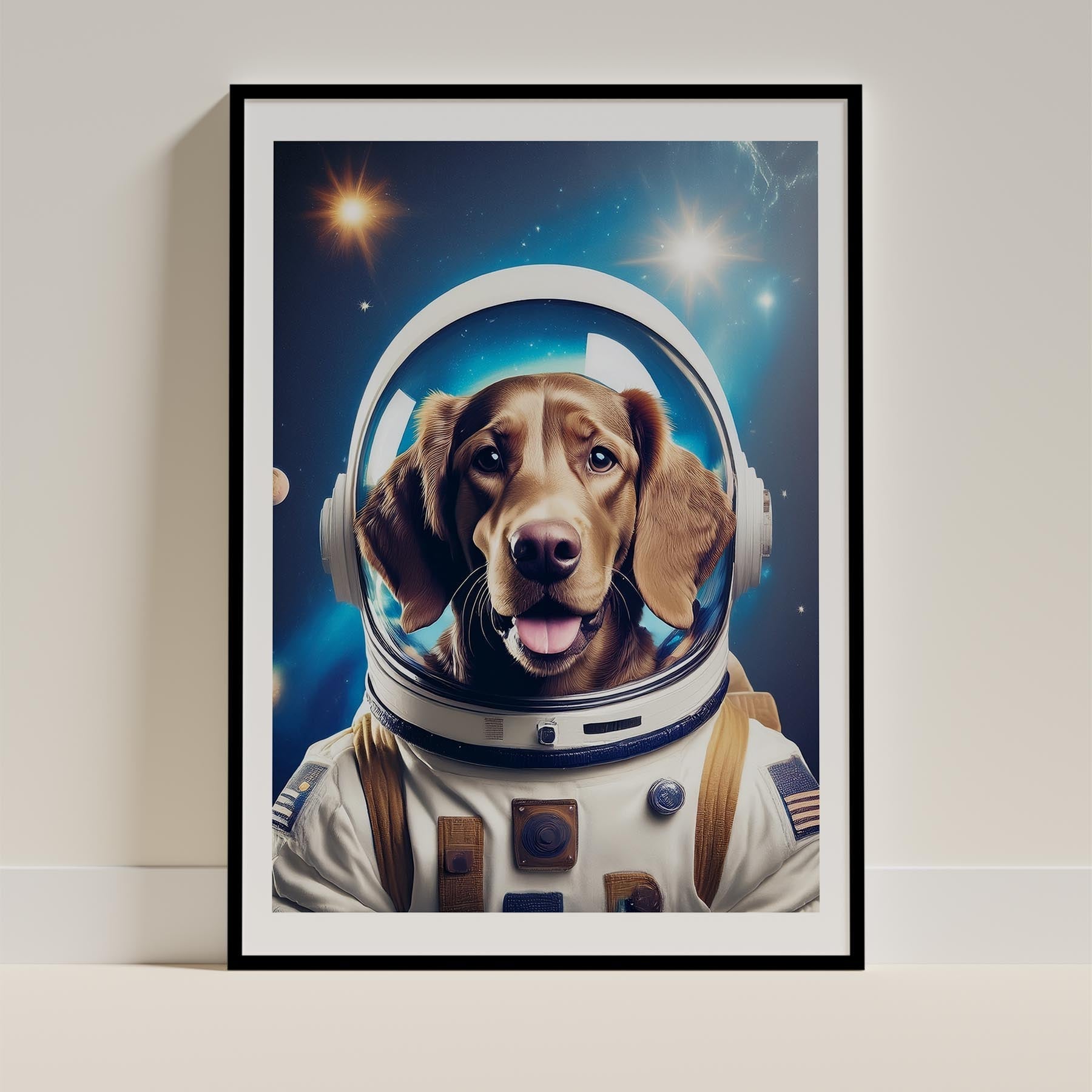 Gordon Setter Astronaut Dog Series image 0