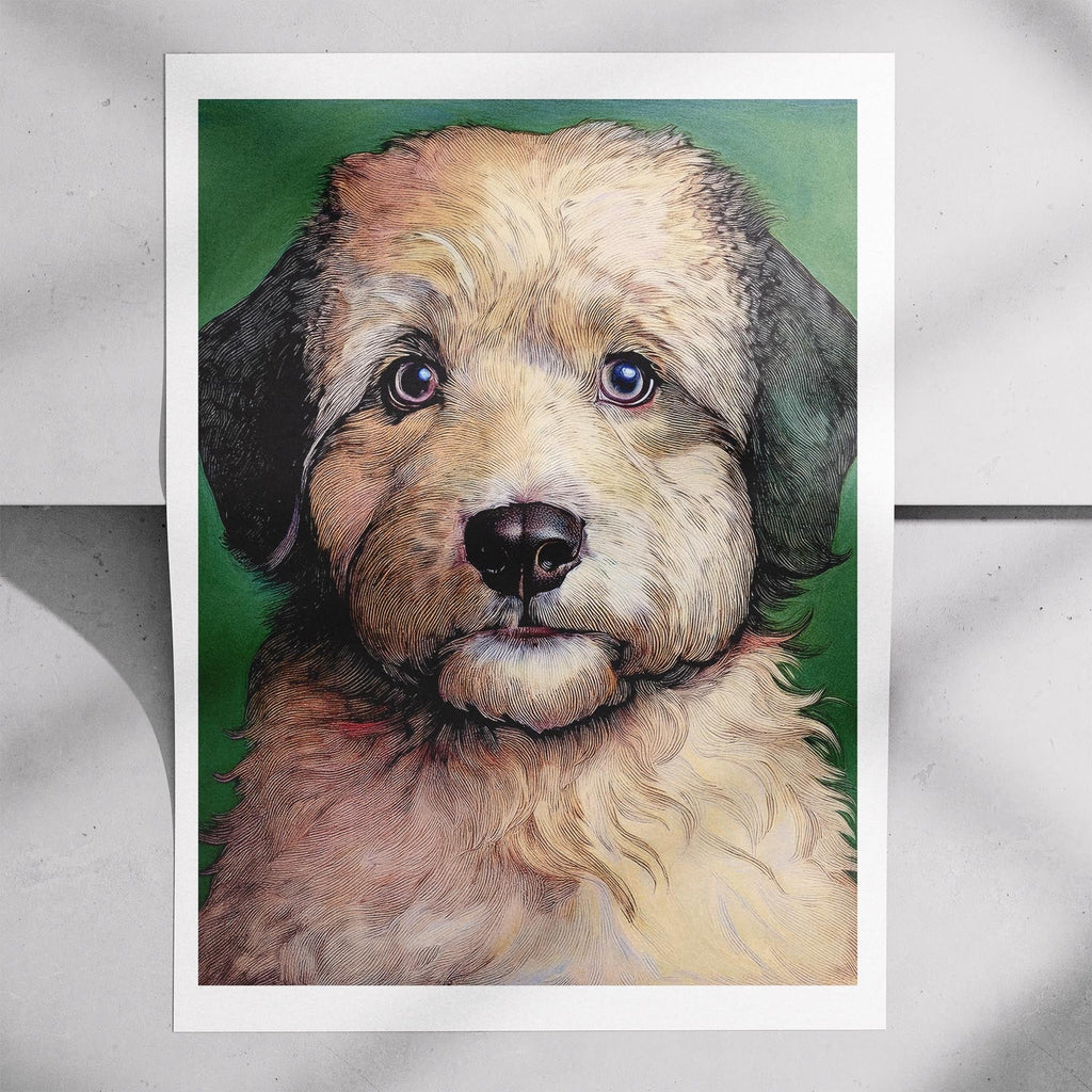 Coton de Tulear Green Painted Series image 7