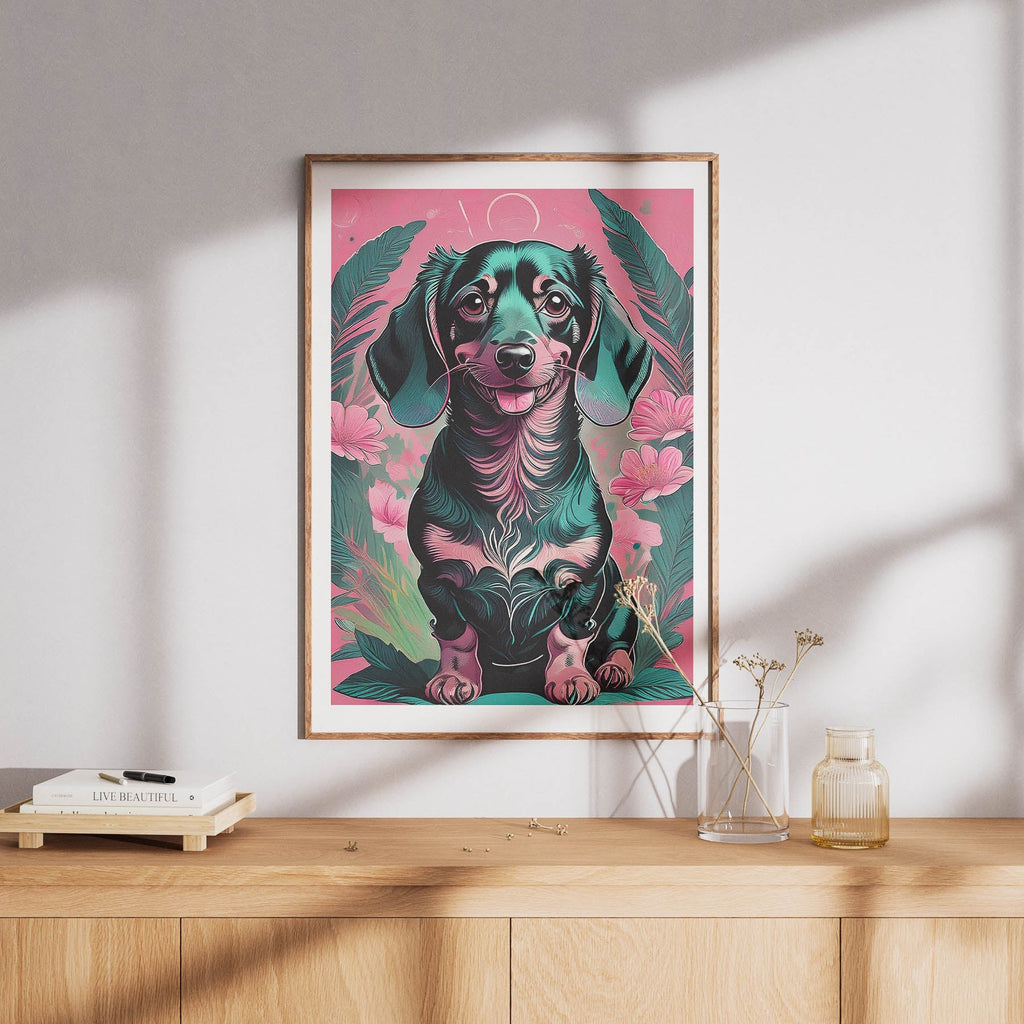 Dachshund Flowery Dog image 8