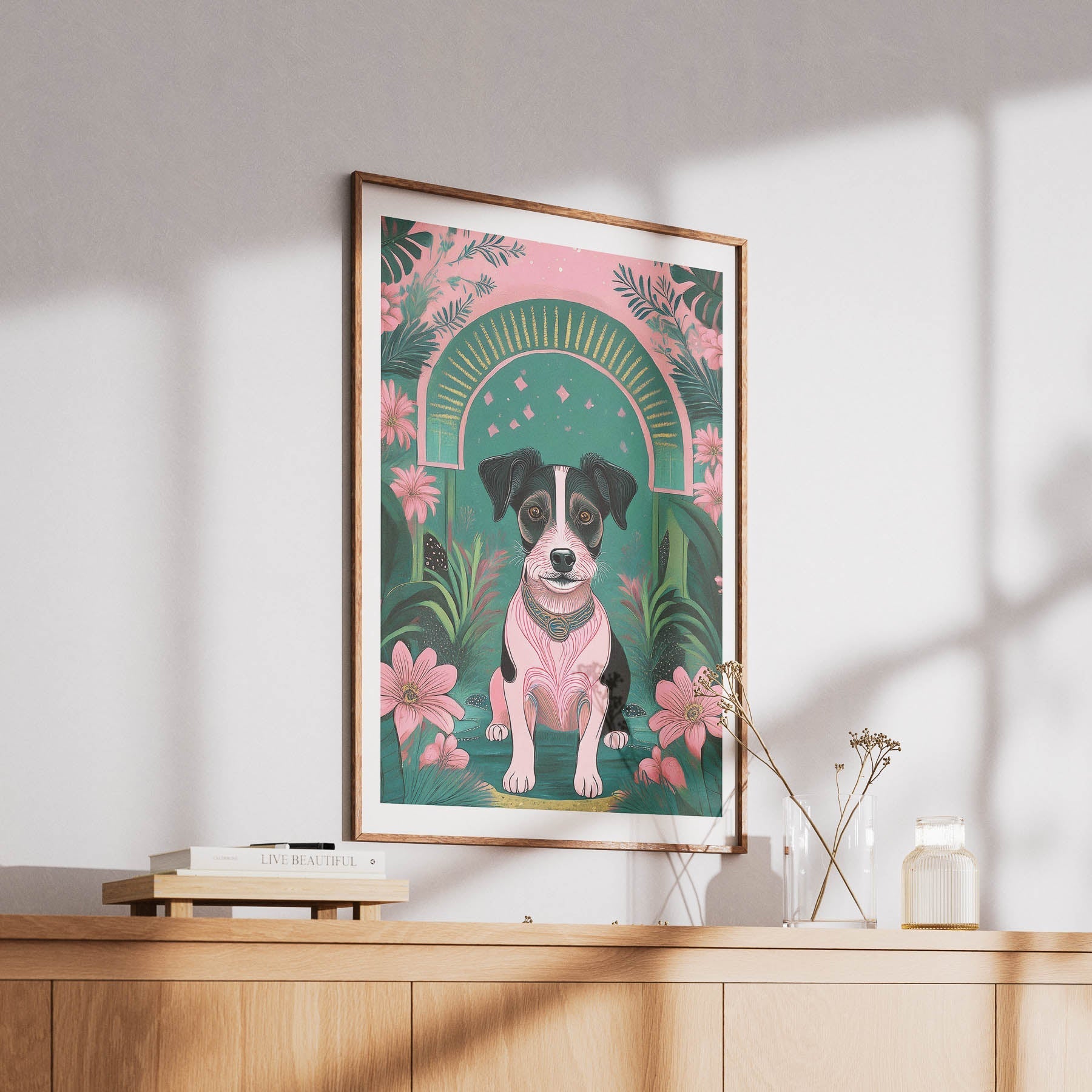 Jack Russell Terrier Flowery Dog image 6