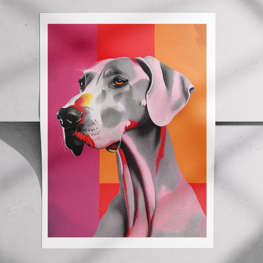 Great Dane Modern Pop Dog Series image 7