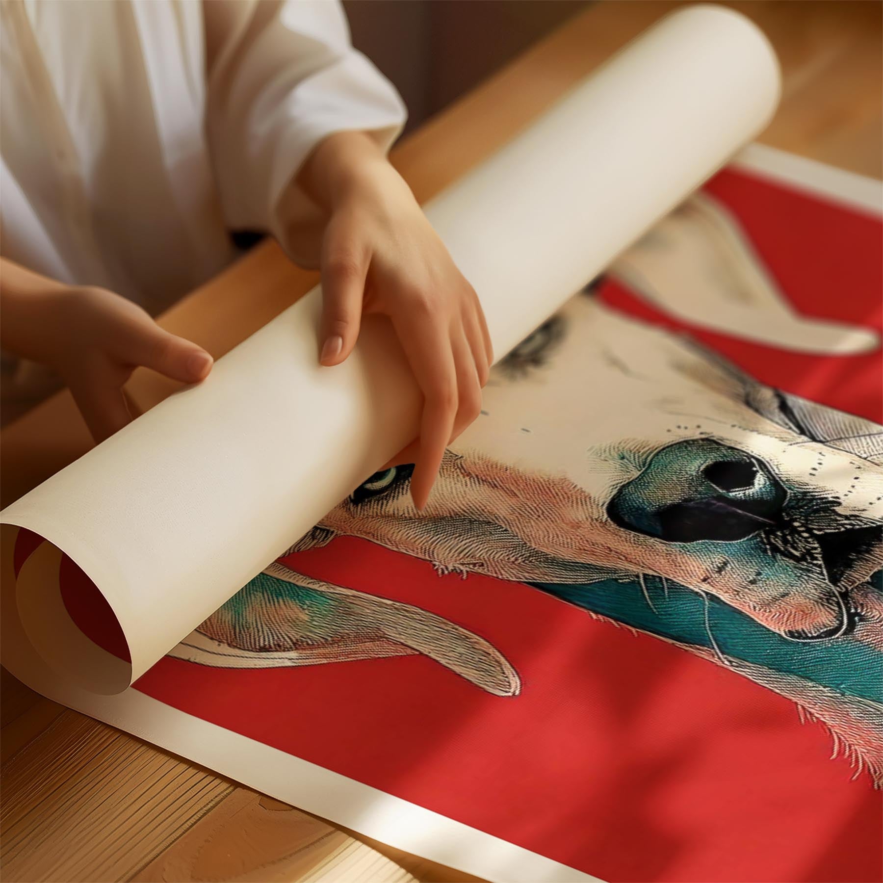 Great Dane Red Dog Series image 1