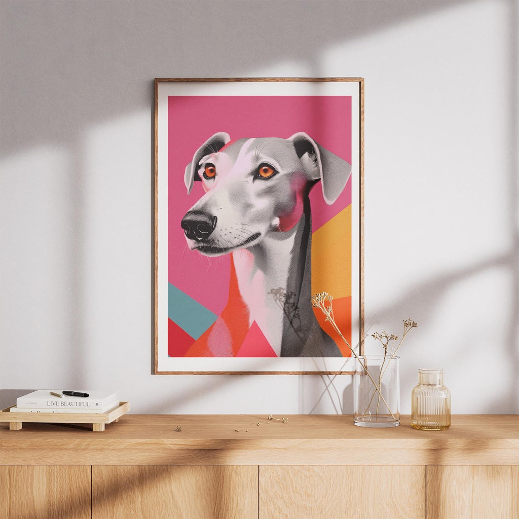 Greyhound Modern Pop Dog Series image 8