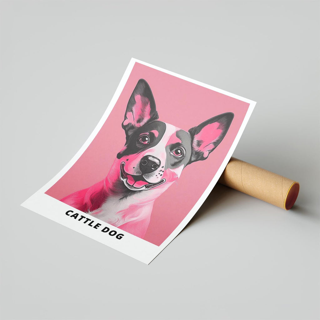 Cattle Dog Pink and Black Dog Series 1 image 6