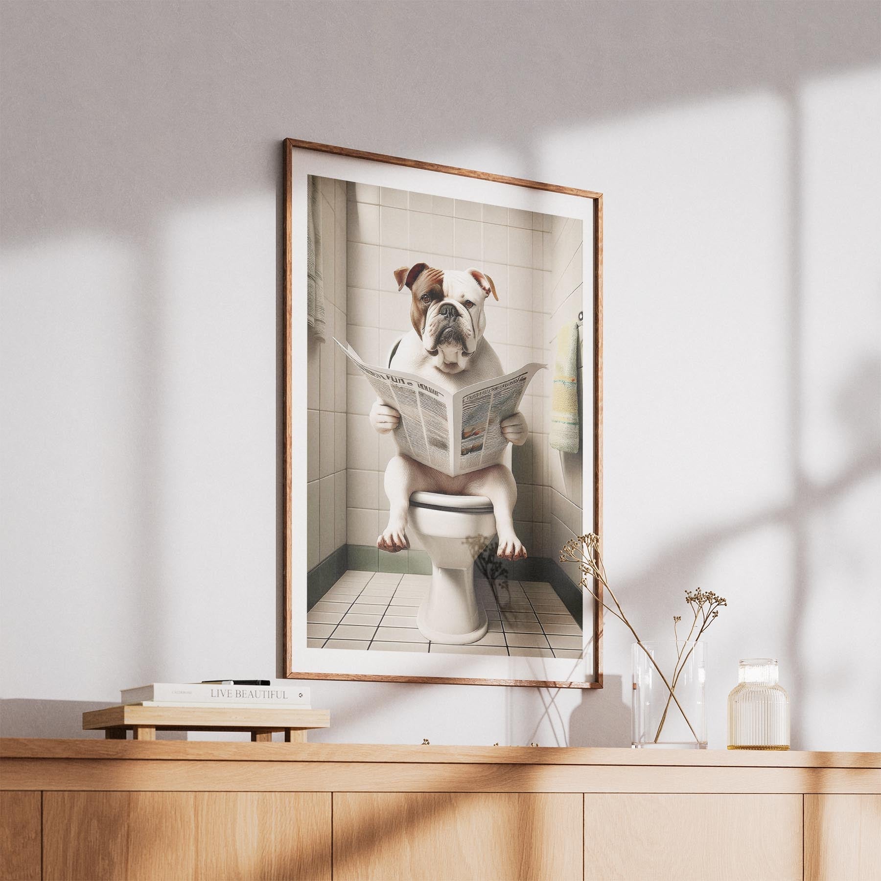 Bulldog Toilet Humour Dog Series 3 image 5