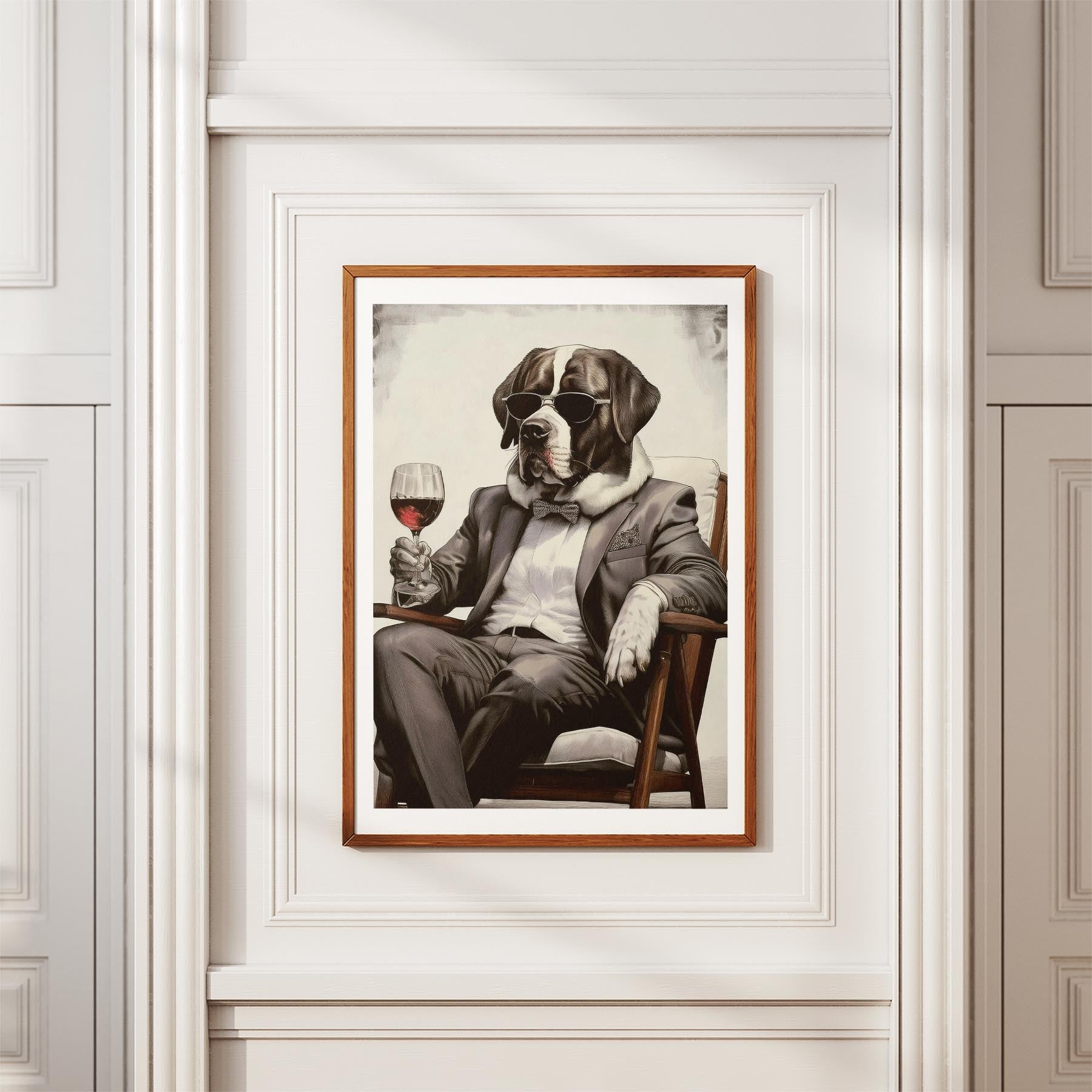 Saint Bernard The Distinguished Gentleman Dog Series image 3