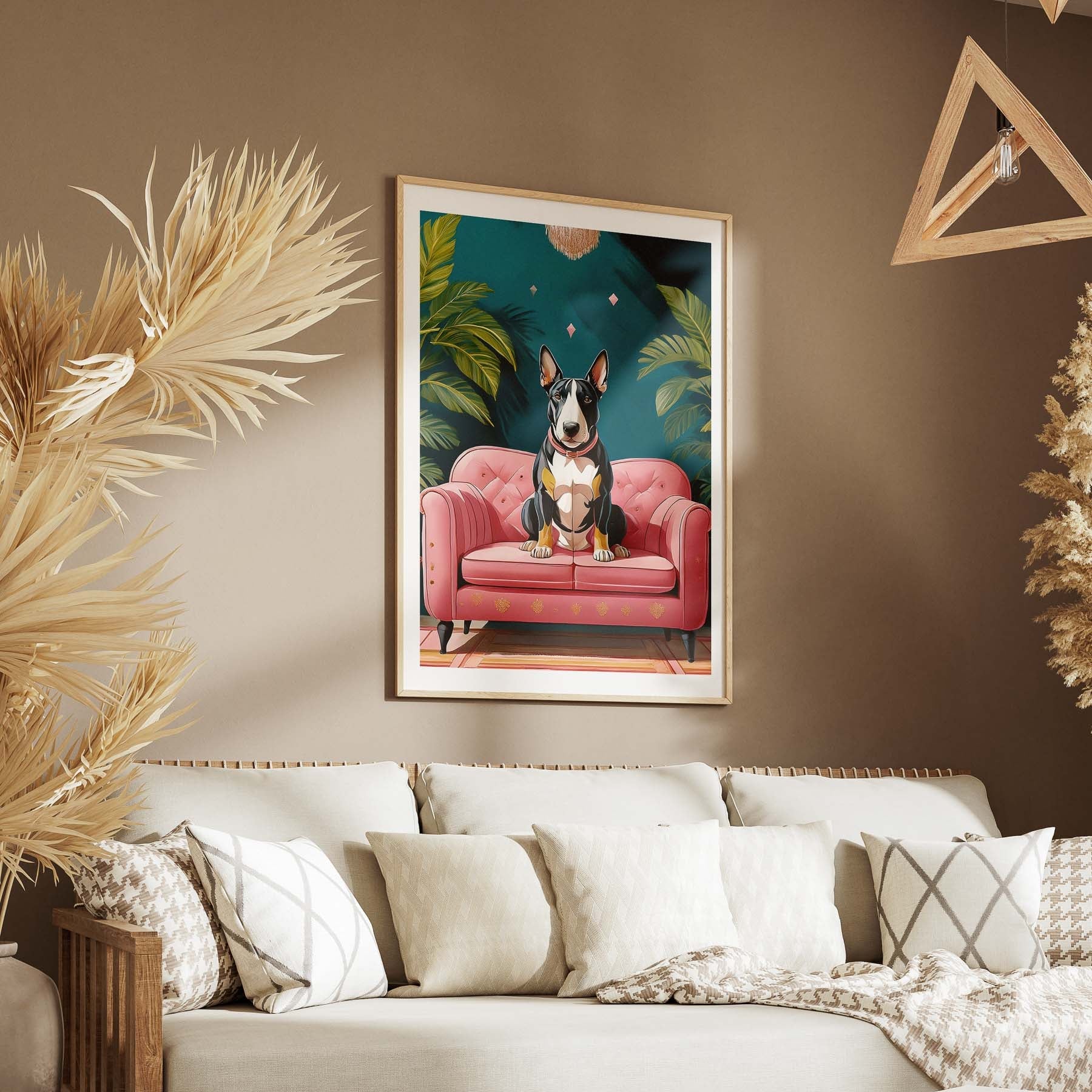 Bull Terrier  Just Lounging Around image 5