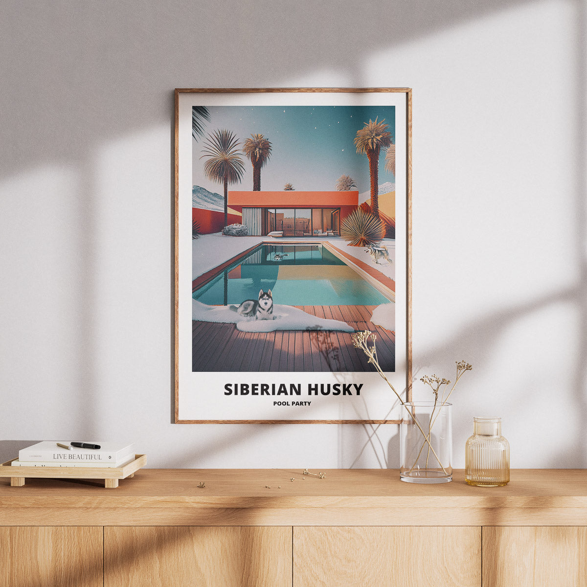 Siberian Husky Pool Party image 8