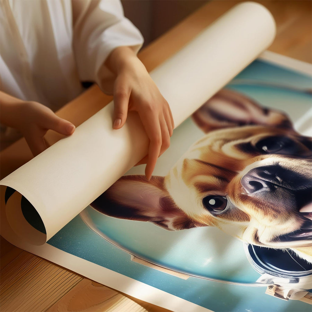 French Bulldog Astronaut Dog Series image 1