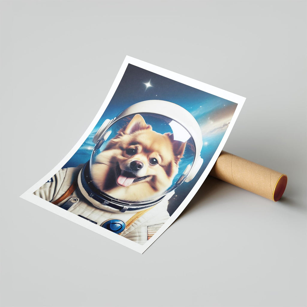 Pomeranian Astronaut Dog Series image 6