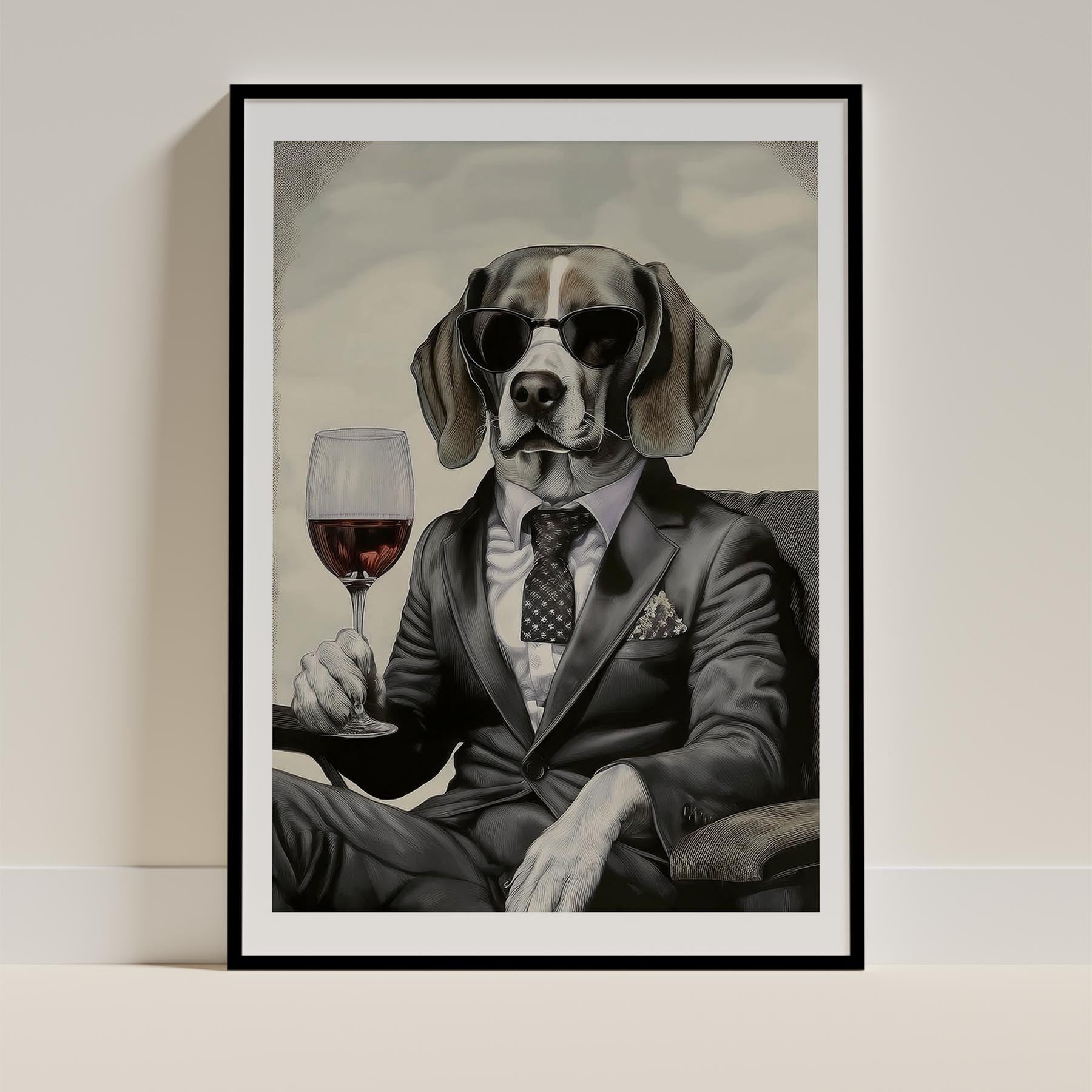 Beagle Dog Art Print Unframed Vol 1 | 11 Unique Designs | Wall Art Gift for Dog Lovers - Image 7 | Dogsy & Co