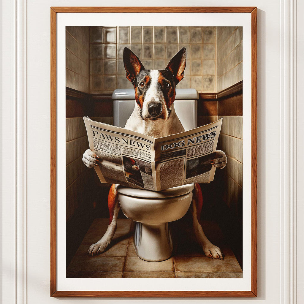 Bull Terrier Toilet Humour Dog Series 1 image 10