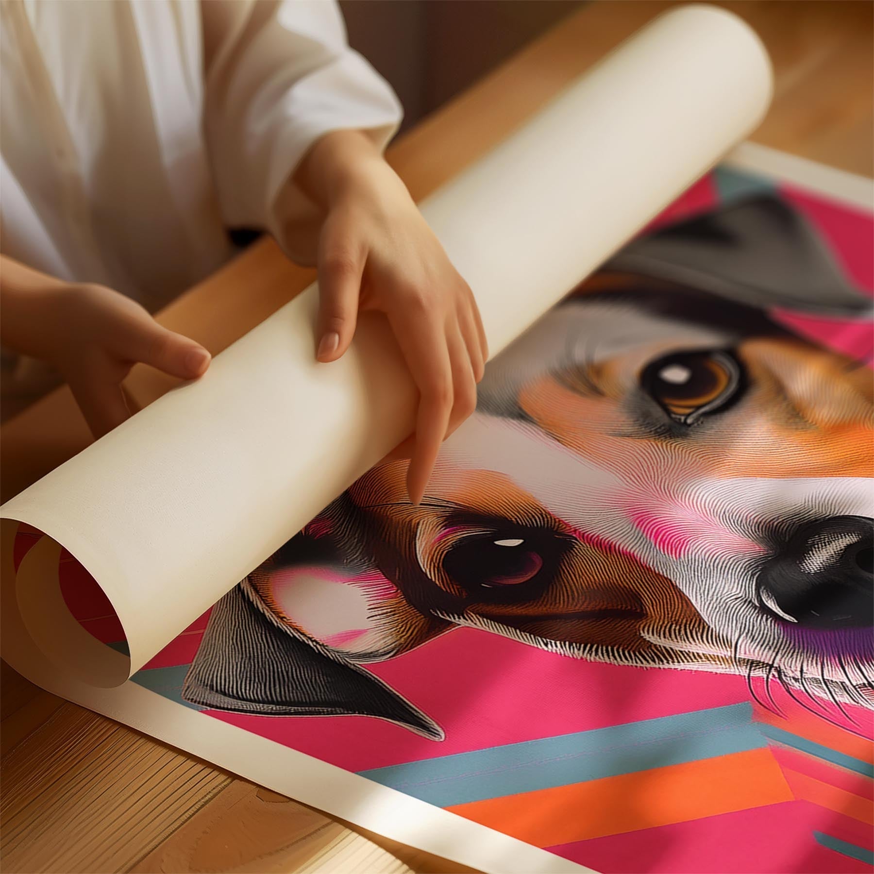 Jack Russell Modern Pop Dog Series image 1