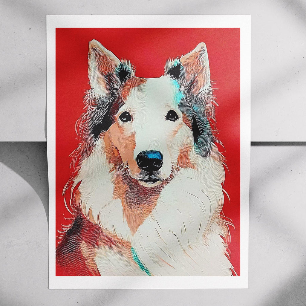 Rough Smooth Collie Red Dog Series image 7