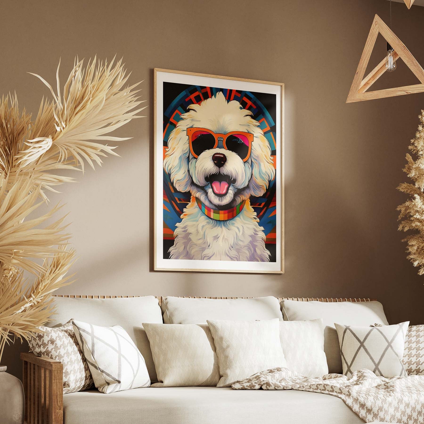 Bichon Frise In Colourful Sunnies 2 image 5