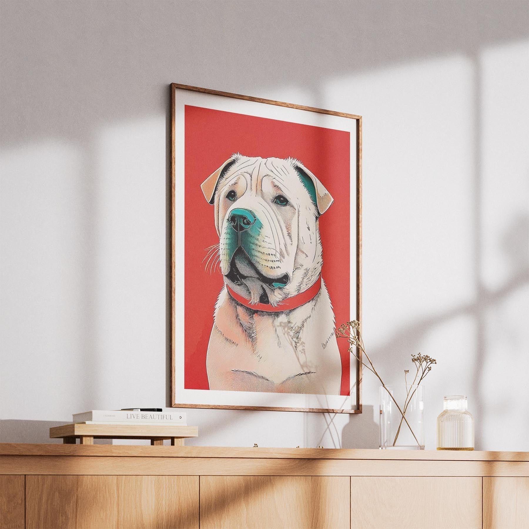 Shar Pei Red Dog Series image 5