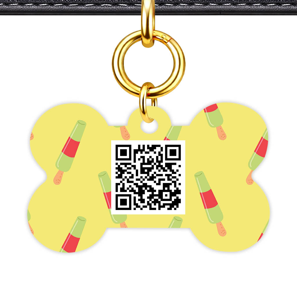 Icy Treats QR Smart Pet Id Tag (Dog Tag & Cat Tag)