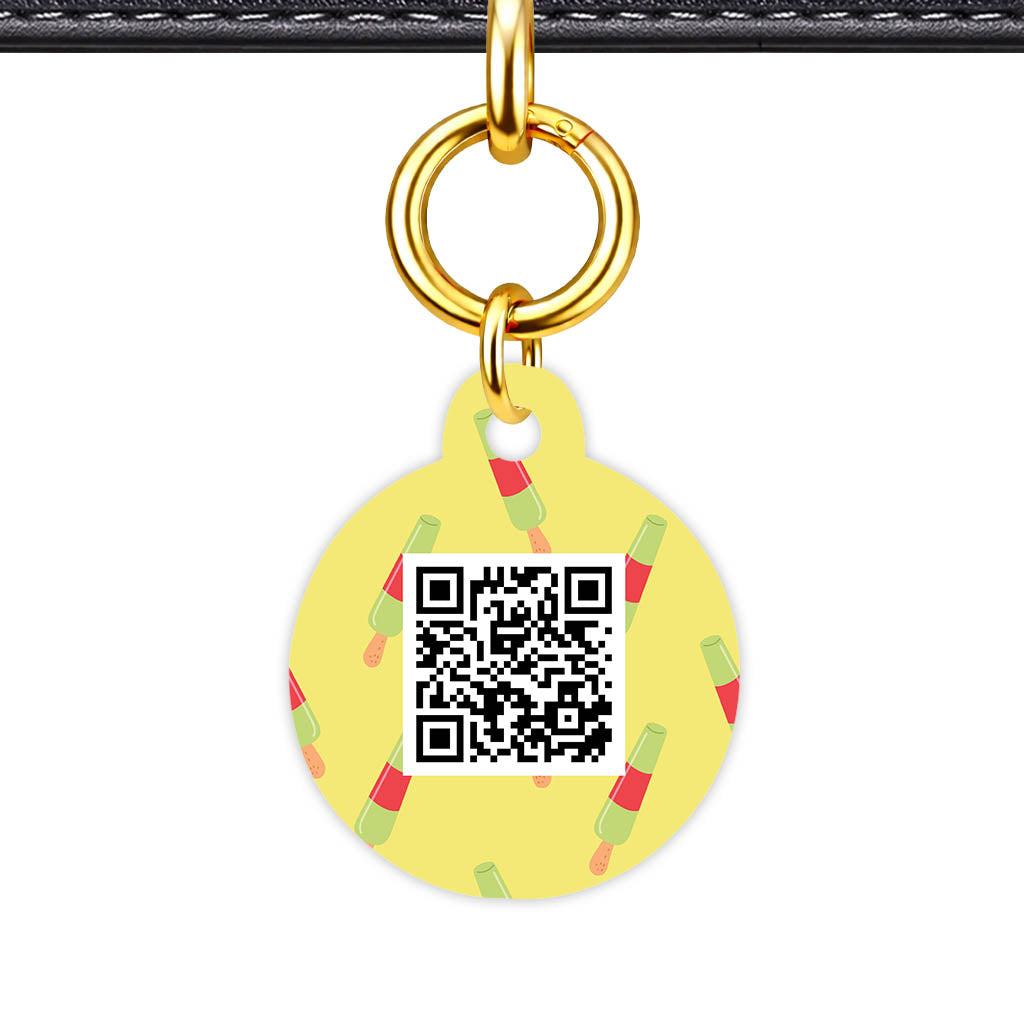 Icy Treats QR Smart Pet Id Tag (Dog Tag & Cat Tag)