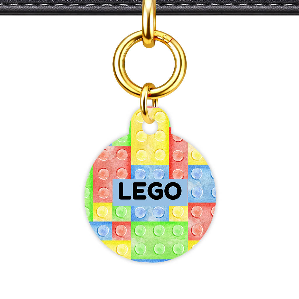 Block Pop QR Smart Pet Id Tag (Dog Tag & Cat Tag)