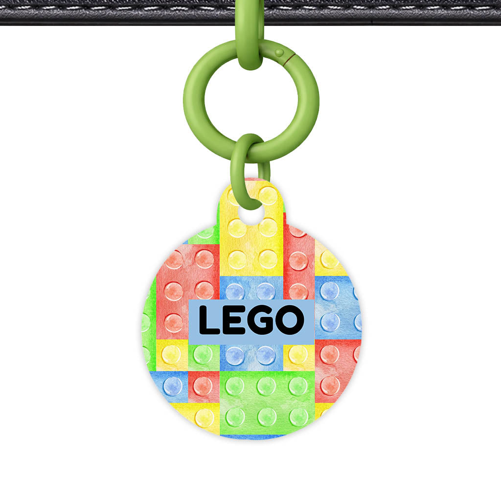 Block Pop QR Smart Pet Id Tag (Dog Tag & Cat Tag)