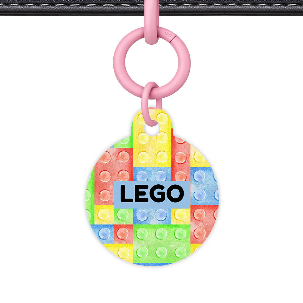 Block Pop QR Smart Pet Id Tag (Dog Tag & Cat Tag)