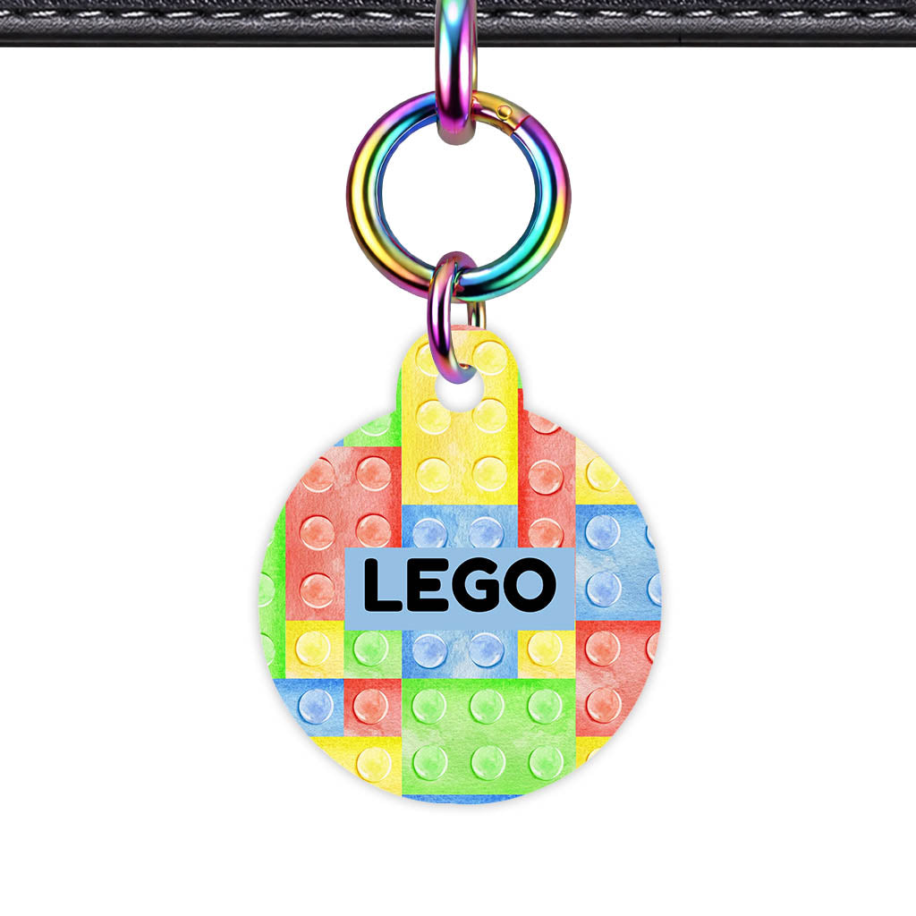 Block Pop QR Smart Pet Id Tag (Dog Tag & Cat Tag)