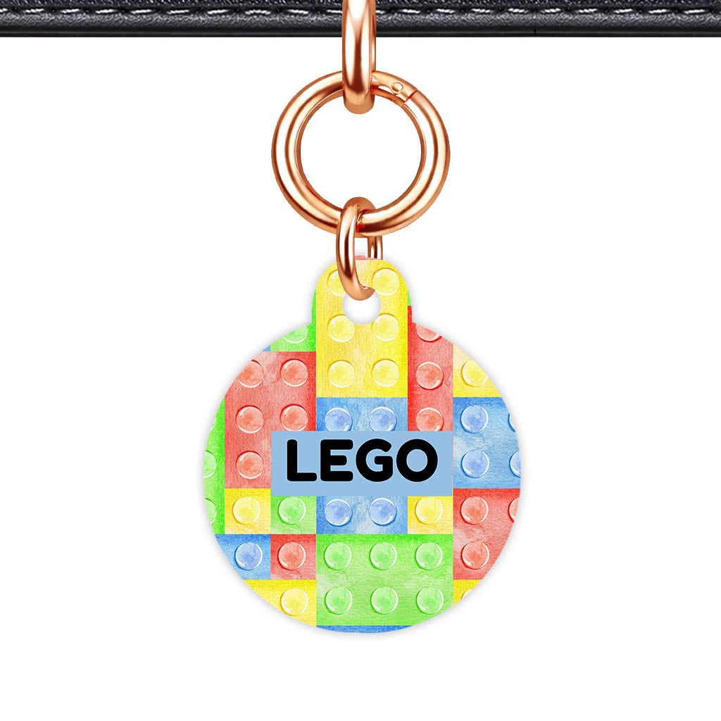 Block Pop QR Smart Pet Id Tag (Dog Tag & Cat Tag)