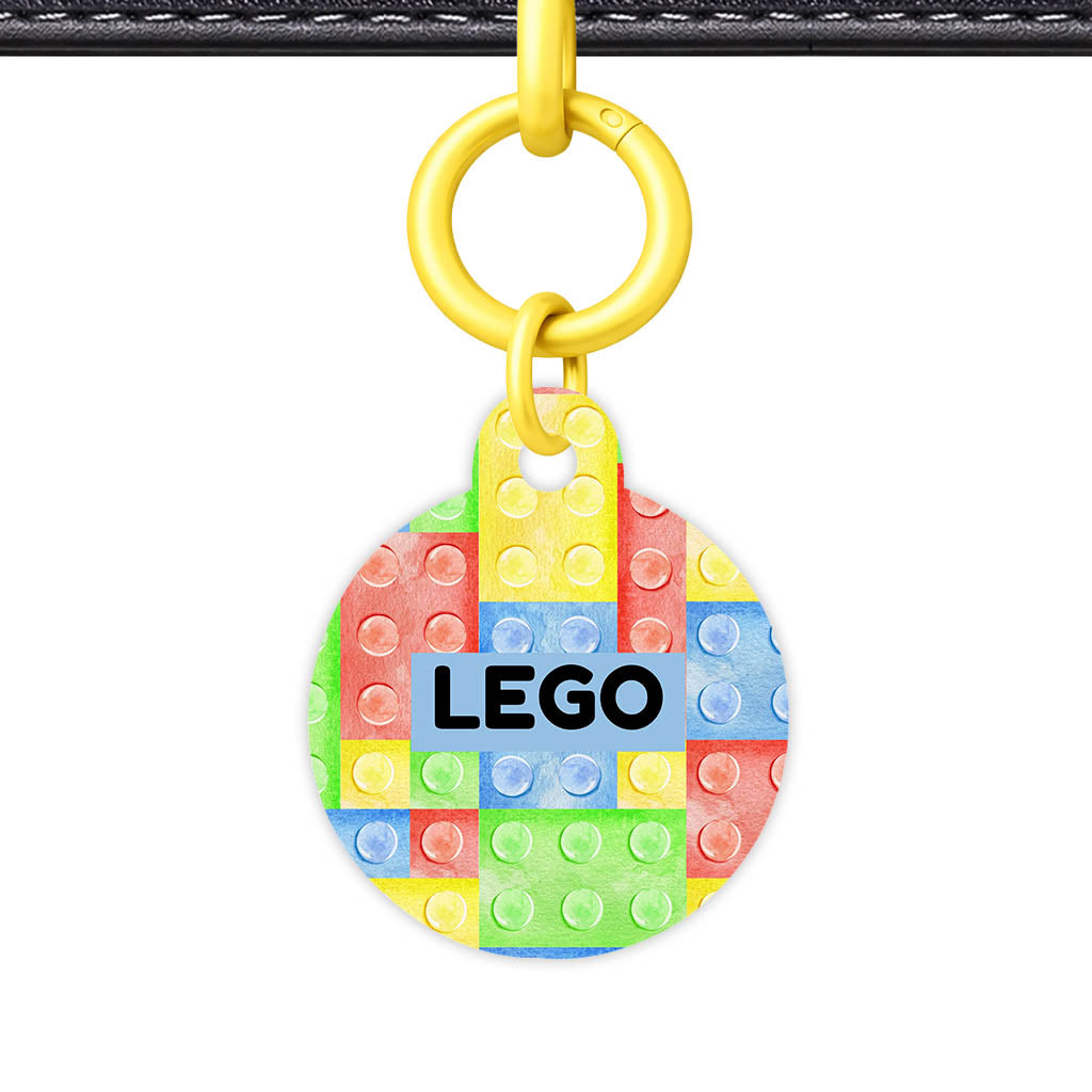 Block Pop QR Smart Pet Id Tag (Dog Tag & Cat Tag)