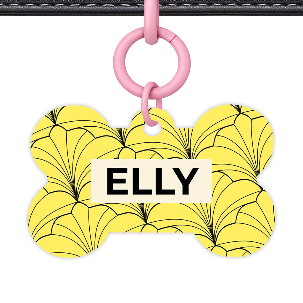 Leaf Swirl Classic Pet Id (Dog Tag & Cat Tag)