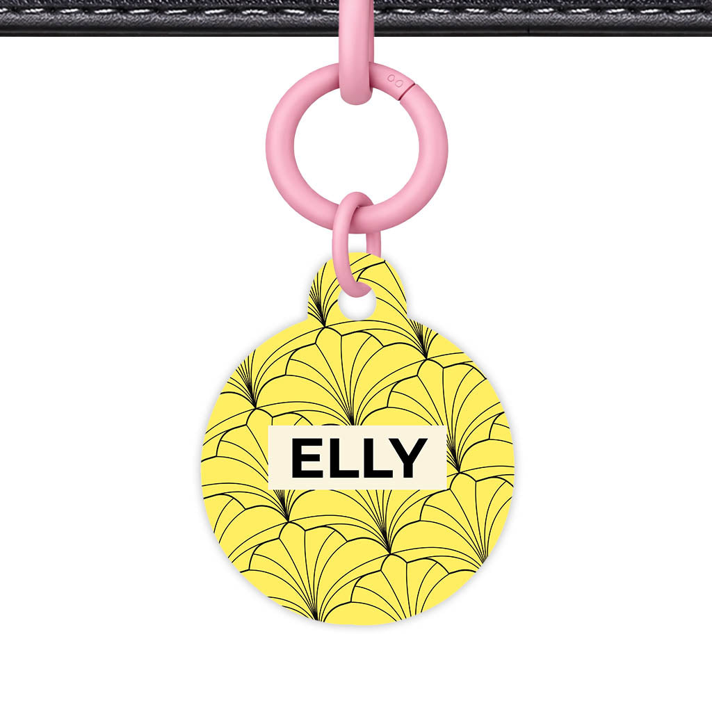 Leaf Swirl Classic Pet Id (Dog Tag & Cat Tag)