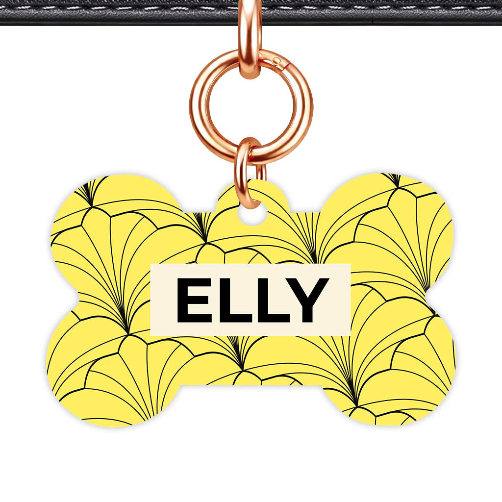 Leaf Swirl Classic Pet Id (Dog Tag & Cat Tag)