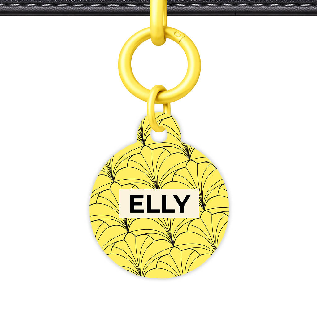 Leaf Swirl Classic Pet Id (Dog Tag & Cat Tag)