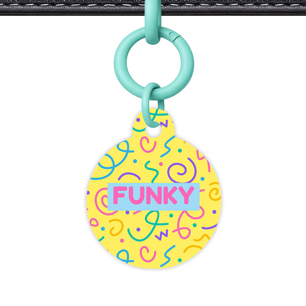 Party Squiggle QR Smart Pet Id Tag (Dog Tag & Cat Tag)