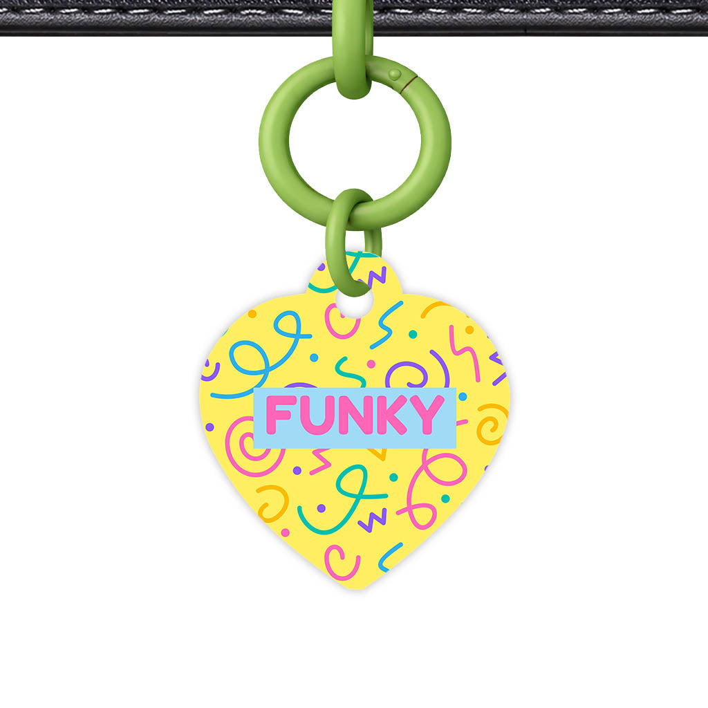 Party Squiggle QR Smart Pet Id Tag (Dog Tag & Cat Tag)