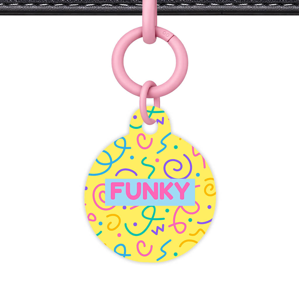 Party Squiggle QR Smart Pet Id Tag (Dog Tag & Cat Tag)