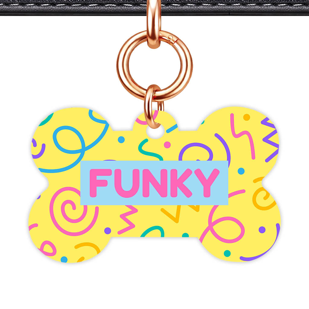 Party Squiggle Classic Pet Id (Dog Tag & Cat Tag)