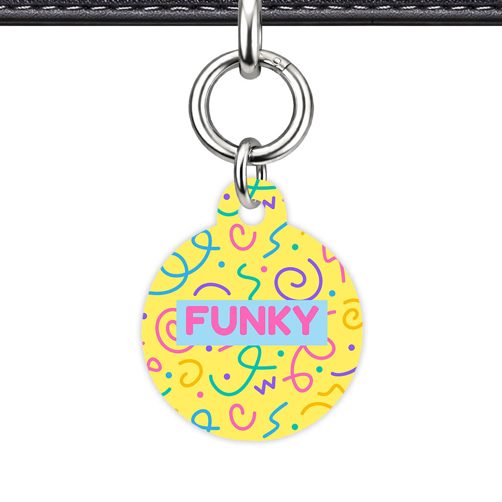 Party Squiggle QR Smart Pet Id Tag (Dog Tag & Cat Tag)