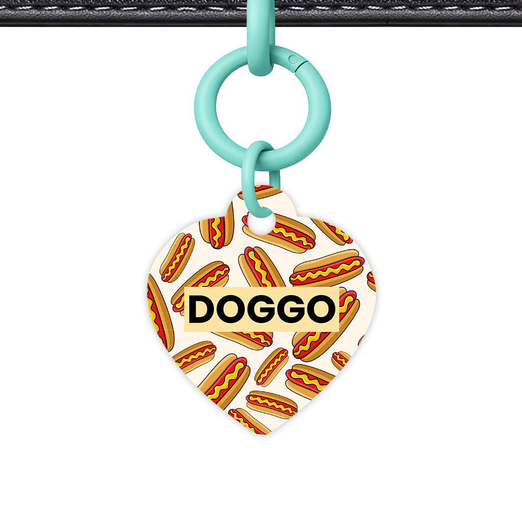 Hot Dog Classic Pet Id (Dog Tag & Cat Tag)
