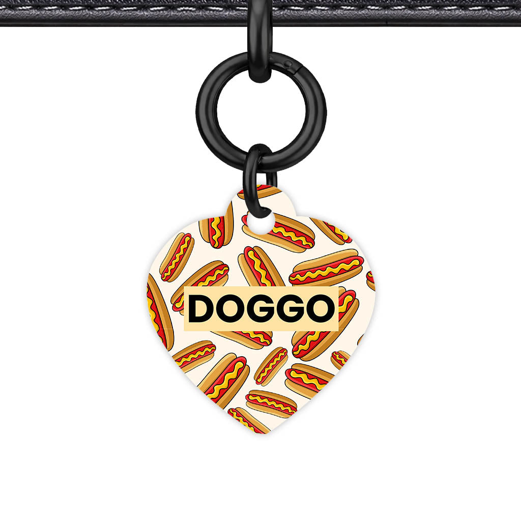 Hot Dog QR Smart Pet Id Tag (Dog Tag & Cat Tag)