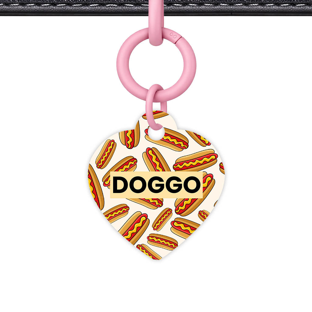 Hot Dog Classic Pet Id (Dog Tag & Cat Tag)
