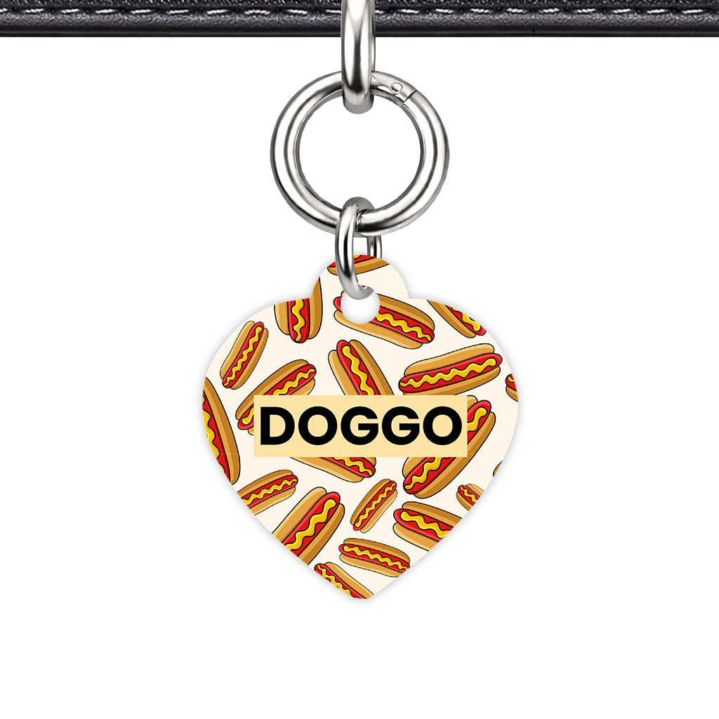 Hot Dog Classic Pet Id (Dog Tag & Cat Tag)